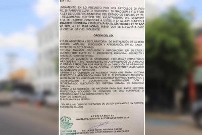 Niegan acceso a medios a sesiones de Cabildo de Navolato