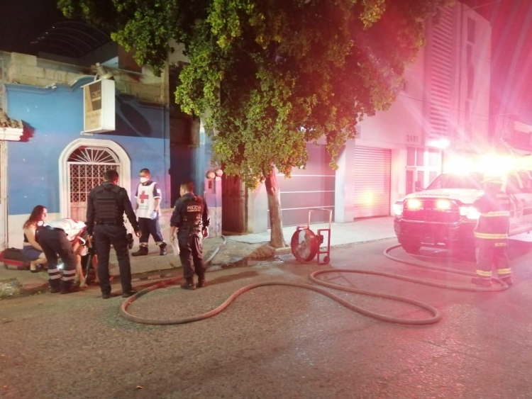 Muere adulta mayor minusválida en incendio de su casa, en Culiacán