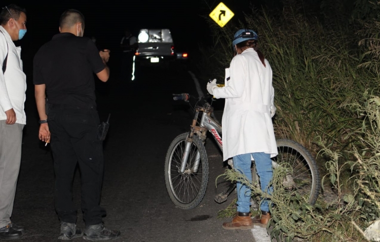 Fallece ciclista atropellado al sur de Culiacán