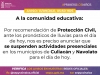 Se suspenden clases presenciales este lunes en Culiac&aacute;n y Navolato: SEPyC