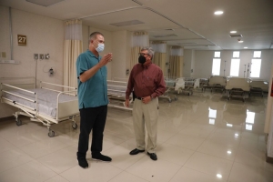 Gobernador anuncia apertura de 40 camas Covid en nuevo Hospital General de Culiac&aacute;n