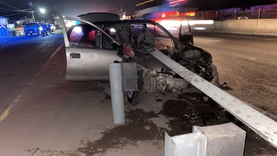 Un hombre de 50 a&ntilde;os qued&oacute; lesionado tras accidentarse en la carretera Culiac&aacute;n-Eldorado