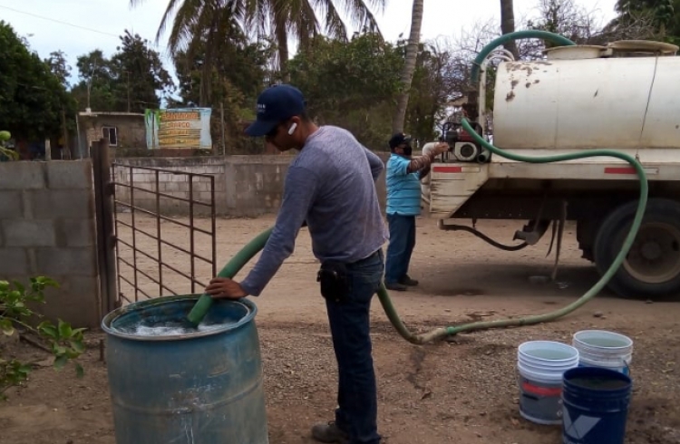 Que les arreglen la pipa para el abastecimiento de agua, piden en Bachimeto