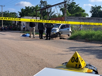 Fallece un motociclista tras impacto contra el conductor de un autom&oacute;vil en la avenida Costa Rica