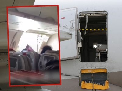 En Corea del Sur, pasajero abre puerta de avión antes de aterrizar a 250 metros de altura