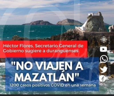 Fue un error lo que inform&oacute; el Gobierno de Durango: Qu&iacute;mico Ben&iacute;tez