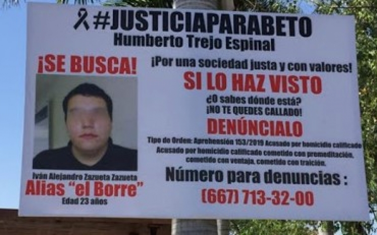 Detienen al presunto asesino del joven Humberto Trejo #JUSTICIAPARABETO