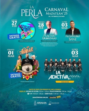 Desaparece Grupo Firme del calendario artístico del Carnaval de Mazatlán