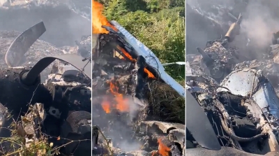 Reportan choque de avionetas en Topia, Durango con saldo extraoficial de 7 muertos y un herido