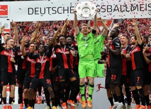 El Bayer Leverkusen es hist&oacute;rico: acaba invicto en la Bundesliga
