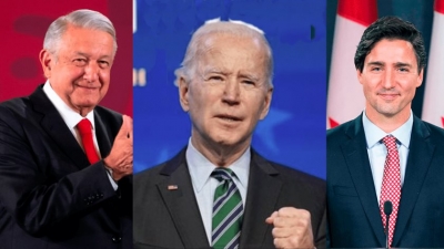 AMLO, Biden y Trudeau se reunirán en EU el 18 de noviembre