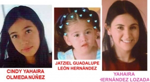 Niña, adolescente y mujer adulta desaparecen en Culiacán