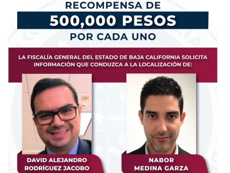 Ofrecen en Baja California un mill&oacute;n de pesos por directivos pr&oacute;fugos de Banco Afirme
