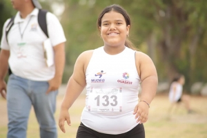 Pauleth Mej&iacute;a de Guasave gan&oacute; oro y mejor&oacute; su marca en lanzamiento de bala