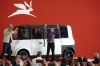 Sheinbaum presenta 'Olinia': El primer auto el&eacute;ctrico 100% mexicano concebido para la movilidad urbana y la inclusi&oacute;n