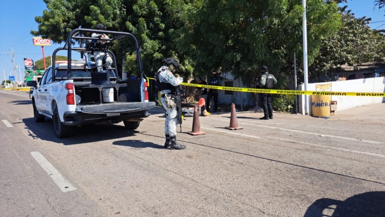 En el ejido Canan localizan a un hombre joven asesinado y envuelto en plástico negro