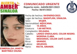 Quincea&ntilde;era desaparece en Mazatl&aacute;n