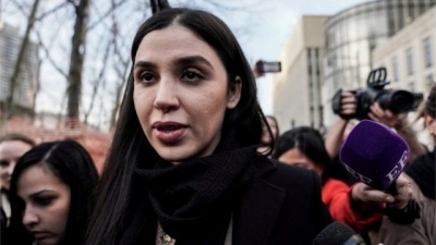 Emma Coronel, esposa del 'Chapo' Guzm&aacute;n es sentenciada a 3 a&ntilde;os de prisi&oacute;n en EU