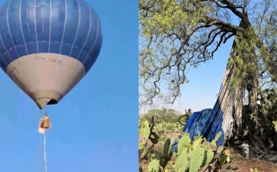 Horror en Teotihuac&aacute;n: Regina es la &uacute;nica sobreviviente del incendio del globo aerost&aacute;tico