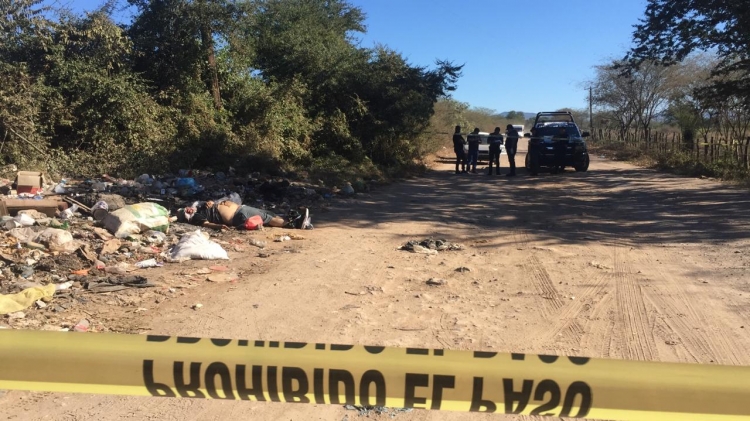 Encintado del rostro dejan sin vida a un hombre cerca de Los Naranjos, Culiac&aacute;n