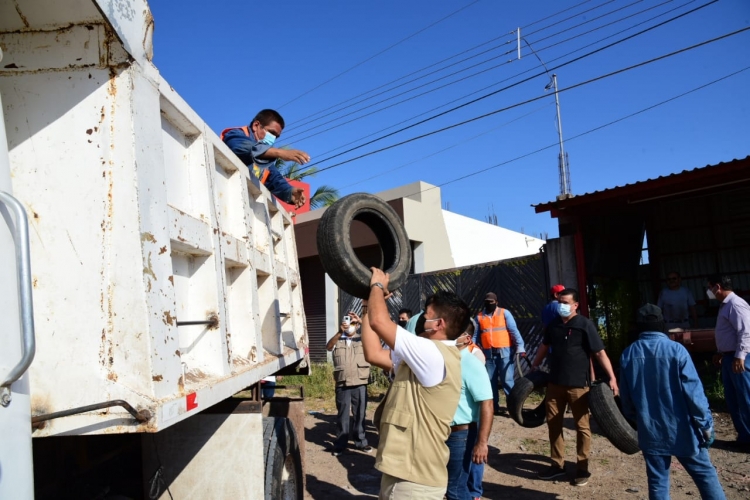 Arrancan Jornadas de Descacharrización en las Comunidades de Salvador Alvarado