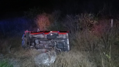 Dos hombres resultaron heridos en accidente ocurrido en la carretera Libre México 15