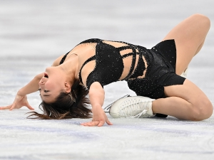 Kaori Sakamoto es bicampeona del mundo en patinaje artístico