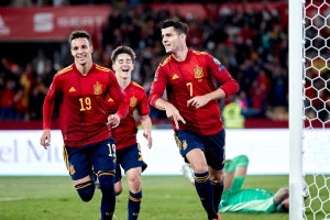 Con gol ag&oacute;nico Espa&ntilde;a se meti&oacute; al Mundial de Catar 2022