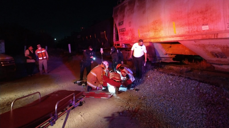 Un hombre fue arrollado por el tren "La Bestia" en la colonia Industrial El Palmito