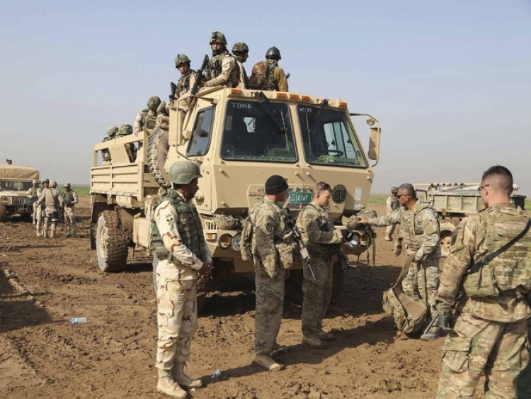 Lanzan cohetes contra la embajada de EU en Irak