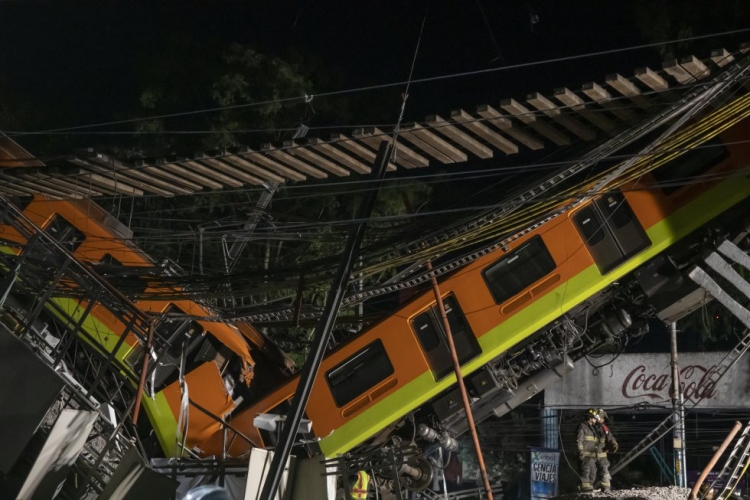 Actualización: 23 muertos por desplome en la Línea 12 del Metro