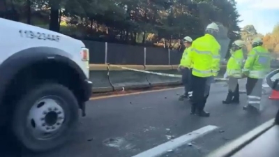 Grave accidente en la M&eacute;xico-Cuernavaca, muere una persona frente a sus compa&ntilde;eros