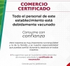 Aceptan comerciantes del Centro el certificado de vacunaci&oacute;n, se&ntilde;ala la ULCC
