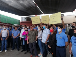 Diputados desoyen manifestaci&oacute;n virtual de bomberos por despido de su comandante