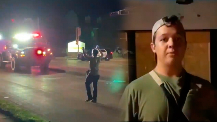 Un joven blanco comete homicidio durante protesta racial en Wisconsin